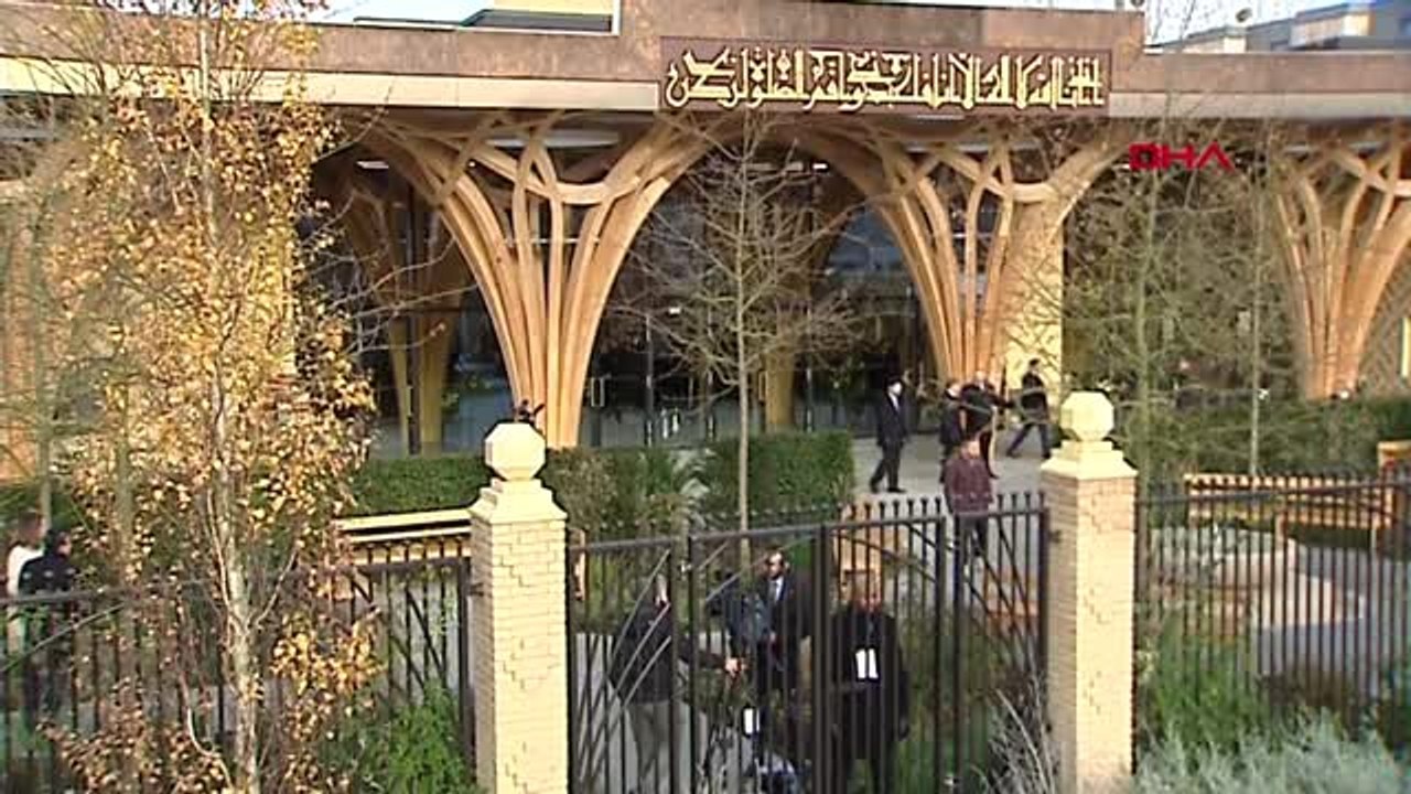 Erdoğan, cambridge camisi'nin açılış töreninde