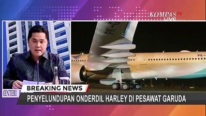Soal Harley Garuda, Erick Thohir: Dirut Garuda Indonesia akan Diberhentikan