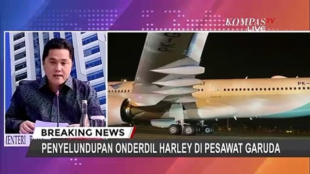 Soal Harley Garuda, Erick Thohir: Dirut Garuda Indonesia akan Diberhentikan