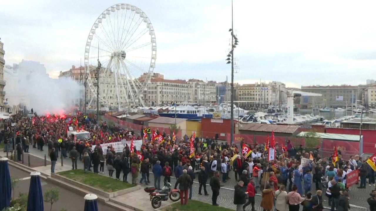 Generalstreik in Frankreich