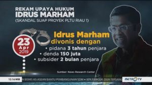 KPK Kecewa MA Potong Masa Hukuman Idrus Marham