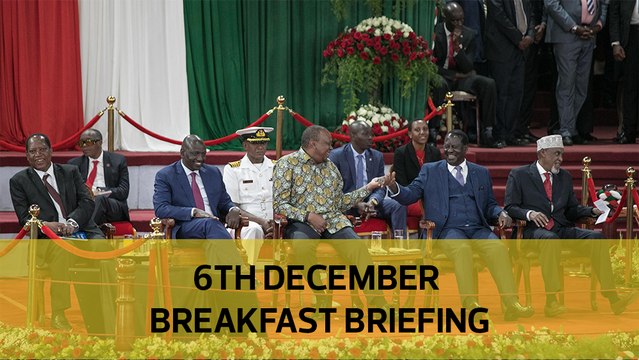 Kenyans unsure of Uhuru backing Ruto| Mudavadi recounts broken UhuRuto deal| Tea farmers’ sad Christmas: Your Breakfast Briefing