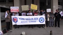 Türk Sağlık-Sen'den döner sermaye basın açıklaması