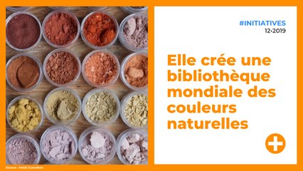 Elle crée une bibliothèque mondiale des couleurs naturelles