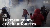 Grève générale : des tensions éclatent en marge des cortèges à Lyon, Bordeaux, Nantes...