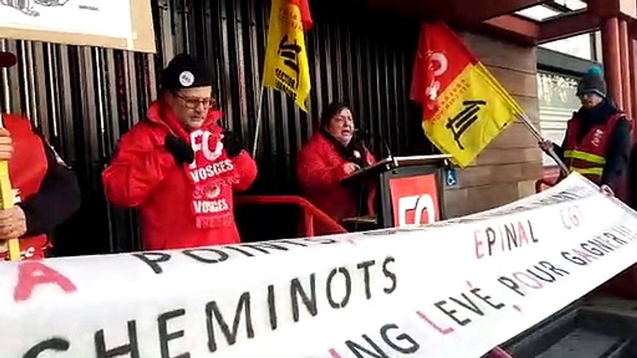 Grève du 5 décembre : un AG devant la préfecture des Vosges pour décider de la poursuite du mouvement