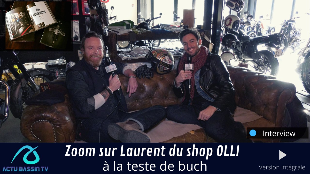 Interview de Laurent du shop Olli Motorcycles à la Teste