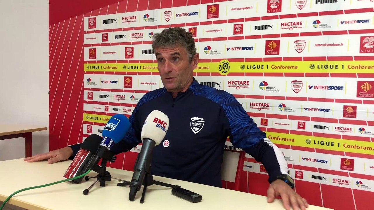 Football - Ligue 1 Nîmes :  "Mon horizon, c’est demain 22h30" (Blaquart)