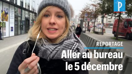 Grève du 5 décembre : comment j'ai finalement réussi à aller au travail