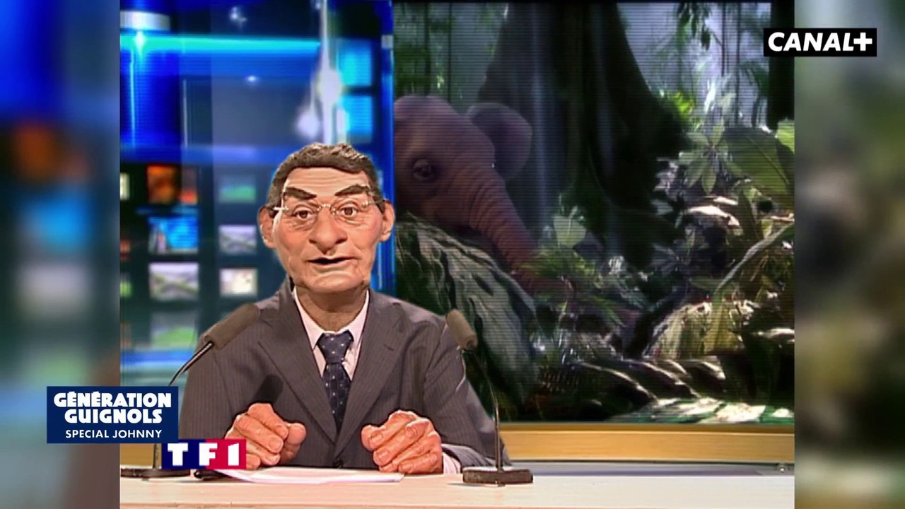Naturalisation, Johnny Hallyday - Les Guignols - Canal+