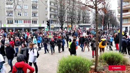 GRENOBLE  La manifestation du 5 décembre en accéléré