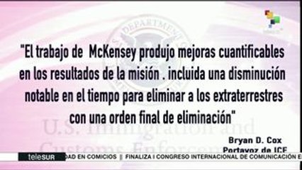 EEUU: consultora recomienda dar menos atención a migrantes detenidos
