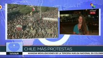 Miles de chilenas protestan contra abusos de carabineros