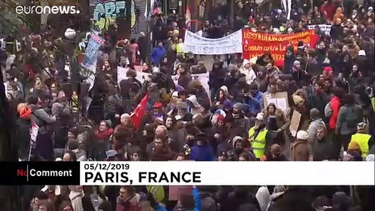 Frankreich: Ausschreitungen bei Protesten gegen Rentenreform