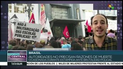 Brasil:exigen justicia para jóvenes muertos durante operativo policial