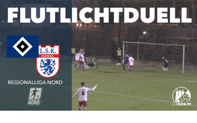 Papadopoulos-Abwehr hält die Null | Hamburger SV II – Lüneburger SK Hansa (Regionalliga Nord)