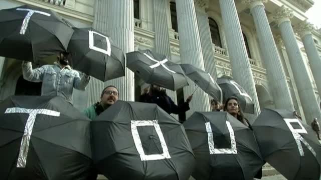 Ecologistas europeos denuncian el lavado verde de energéticas y bancos en la COP25