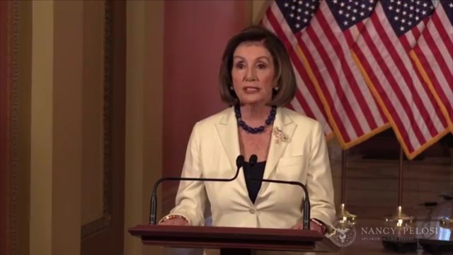Pelosi anuncia el 'impeachment' contra Trump en la Cámara Baja