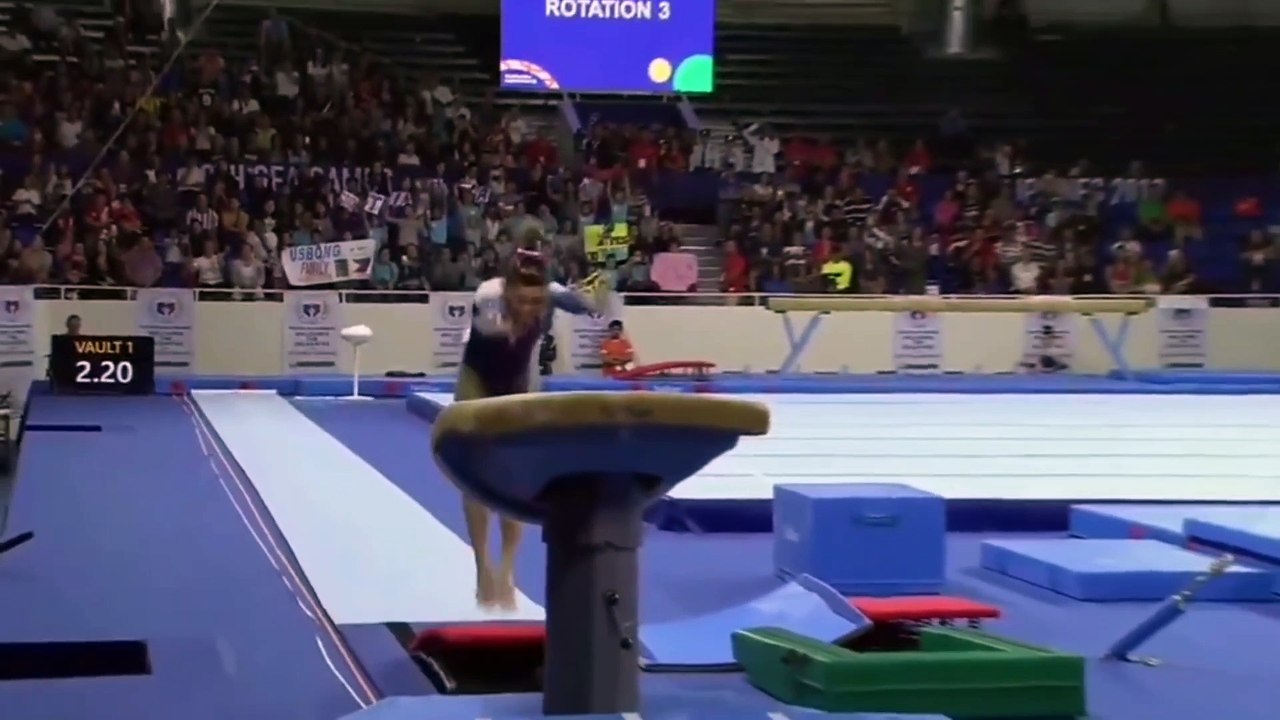 WOMEN'S VAULT MA. CRISTINA ONOFRE |  SEA GAMES 2019 |  PHILIPPINES GYMNASTICS TEAM