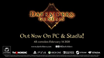 Darksiders Genesis - Bande-annonce de lancement (PC et Stadia)