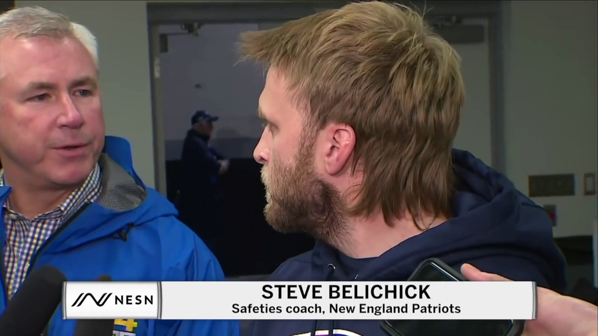 Steve Belichick on his dad entering his 49th season coaching in the league  : Patriots