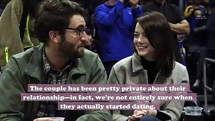 Congratulations are in order because Emma Stone just low-key got engaged