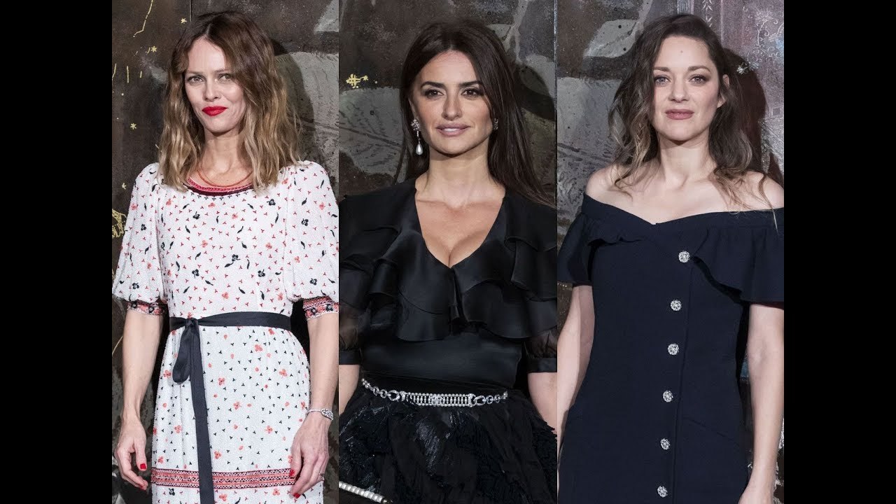 Vanessa Paradis, Marion Cotillard, Penelope Cruz... les stars n'ont pas voulu manquer le défilé Chan
