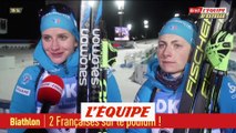 2 Françaises sur le podium - Biathlon - CM (F)