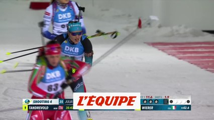 Braisaz remporte le 15km d'Östersund, Julia Simon 3e - Biathlon - CM (F)