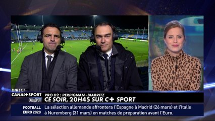 DailySport : Perpignan / Biarritz, choc à suivre sur CANAL+SPORT !