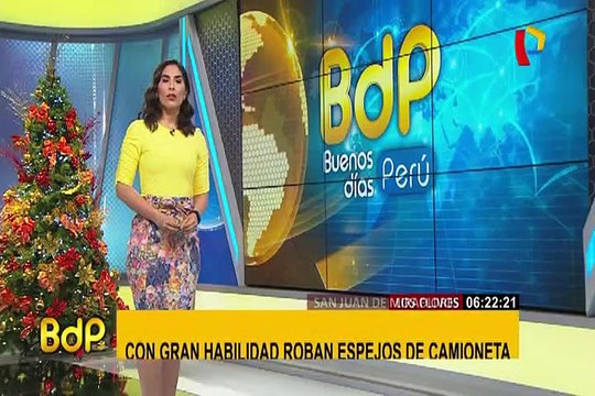 SJM: roban con gran habilidad espejos retrovisores de auto estacionado