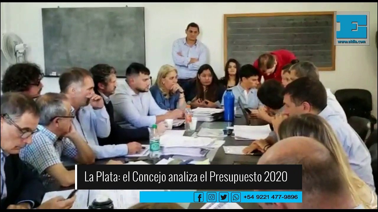 El Concejo Deliberante de La Plata comenzó a debatir el Presupuesto 2020