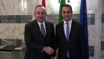 Dışişleri Bakanı Çavuşoğlu, İtalya Dışişleri Bakanı Luigi Di Maio ile görüştü