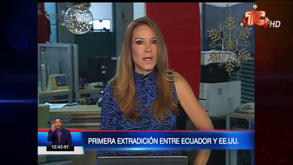 Primer caso de extradición entre Ecuador y Estados Unidos