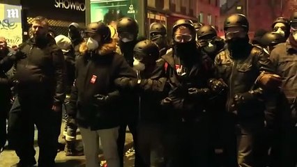 Violence erupts as French take to the streets over pension reform  Daily