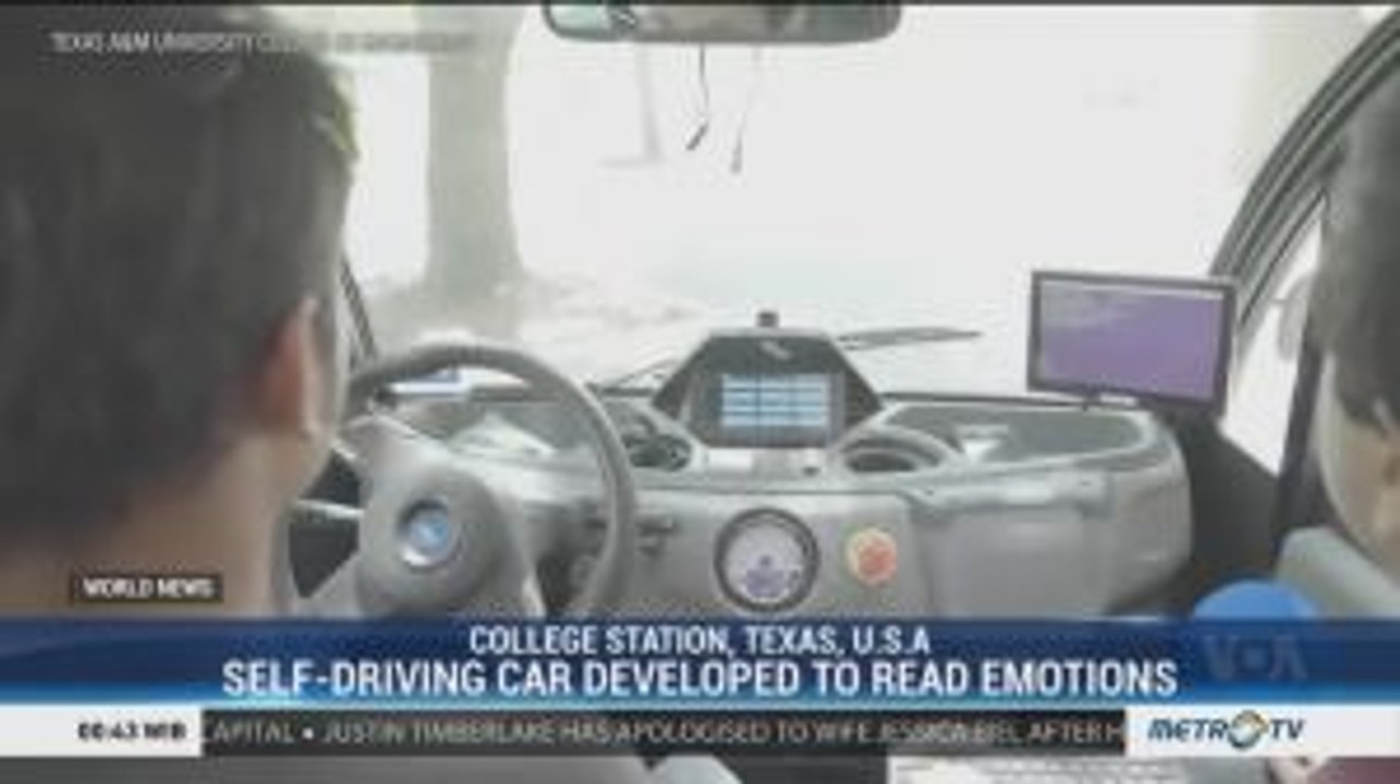 Self-Driving Car Developed to Read Emotions