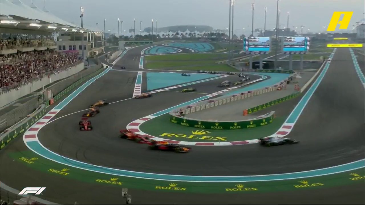 ملخص لأبرز أحداث الجولة الأخيرة من سباقات فورمولا 1 بحلبة أبو ظبي