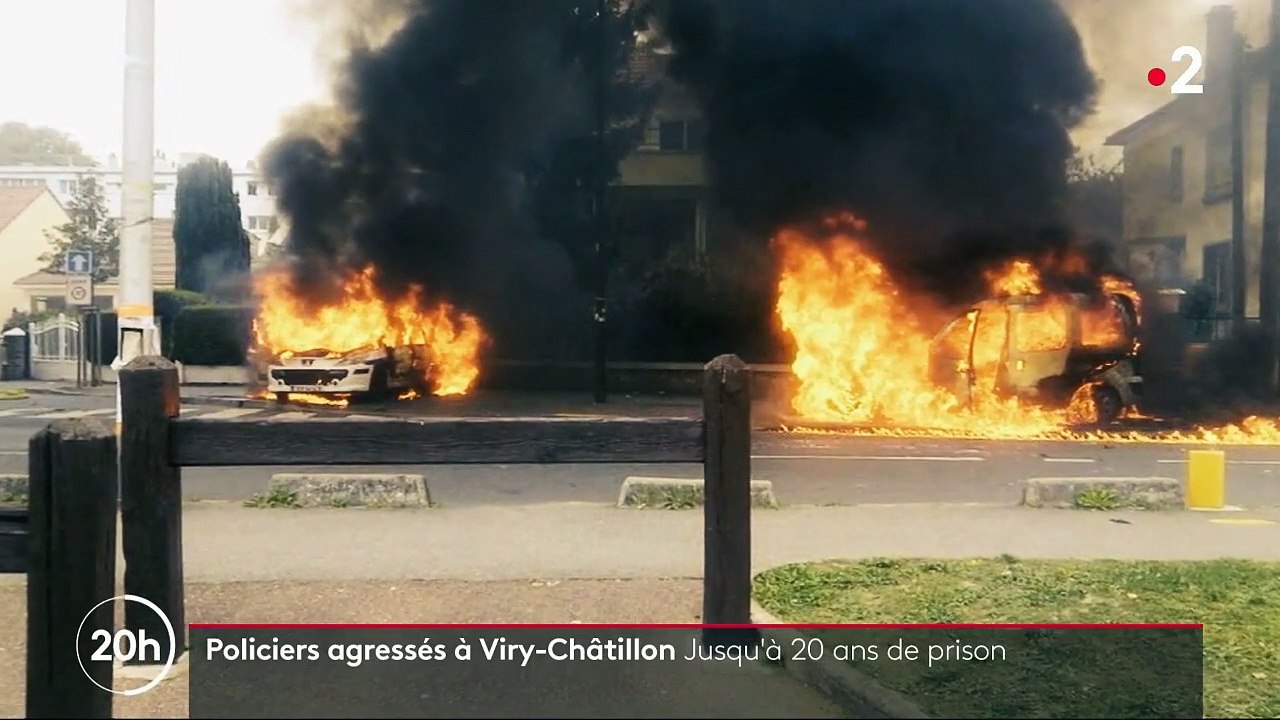 Procès des policiers brûlés à Viry-Châtillon : dix à vingt ans de prison pour huit accusés