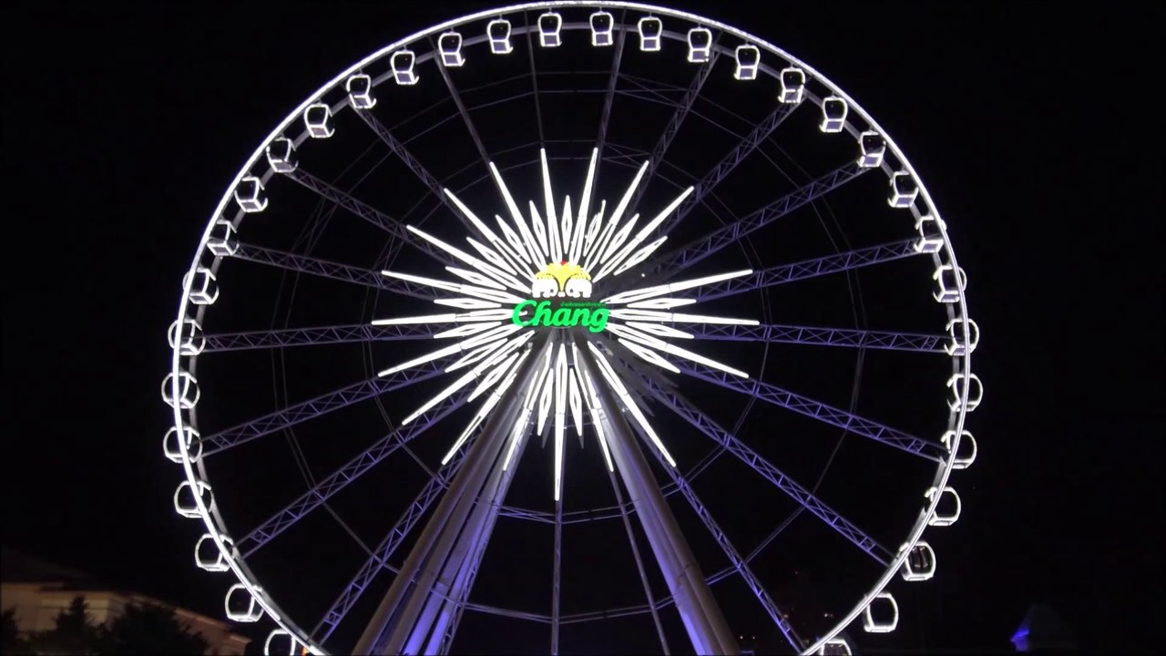 Asiatique Sky  Ferris Wheel in Bangkok, Thailand