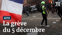 Grève du 5 décembre : les images d’une journée de mobilisation