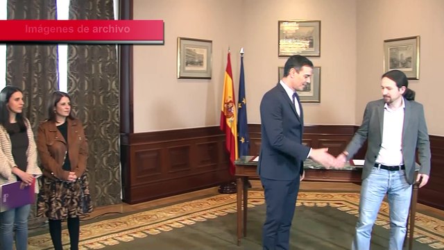Sánchez e Iglesias se reúnen para abordar la investidura