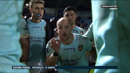 Late Rugby Club - Les mots du capitaine de Perpignan après la rencontre