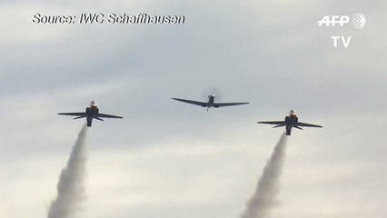 Le Silver Spitfire de retour en Grande-Bretagne après un tour du monde