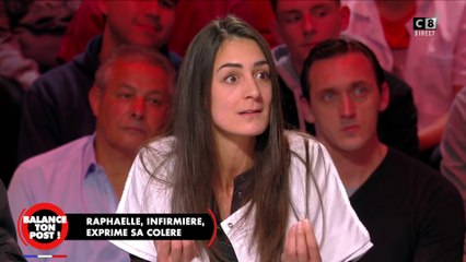 Raphaelle, infirmière exprime son indignation concernant ses conditions de travail