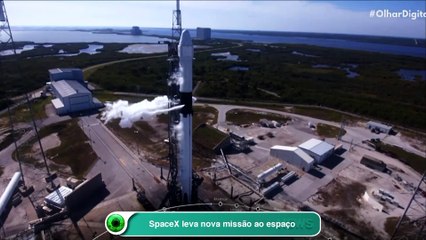 SpaceX leva nova missão ao espaço