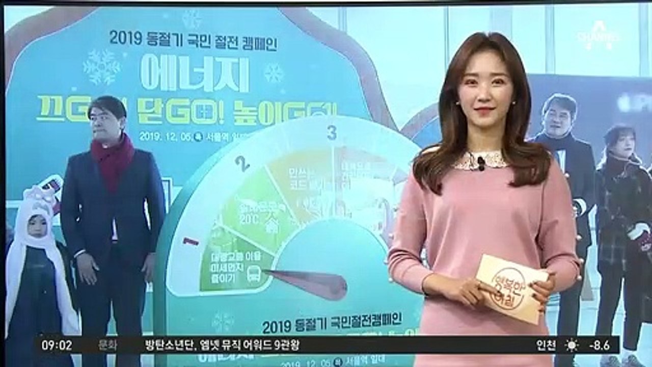 [친절한 예인씨] '국민 절전 캠페인' 실내온도 20도 유지!