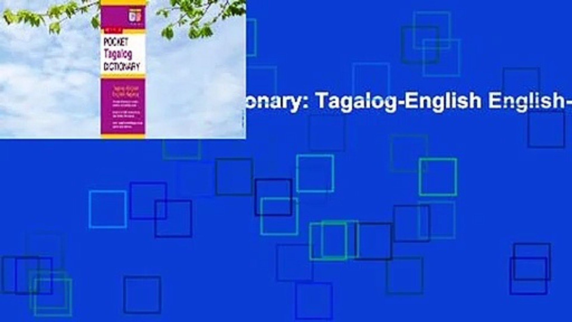 To english tagalog Get Filipino