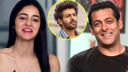 Ananya Panday Wants To Get Married To SALMAN KHAN | Pati Patni Aur Woh Promotions