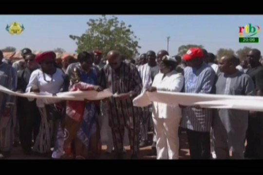 RTB\Cérémonie d’inauguration du Centre Hospitalier de Ziniaré par le Président du Faso