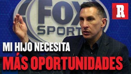 Chaco Giménez: 'Mi hijo necesita más oportunidades en Cruz Azul'